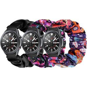 Compatible with 16mm 18mm 20mm 22mm Watch Bands,Soft Cute Printed Elastic Cloth